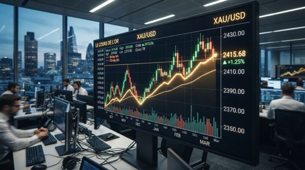 Le cours de l'or : pourquoi sa volatilité pourrait surprendre en 2026